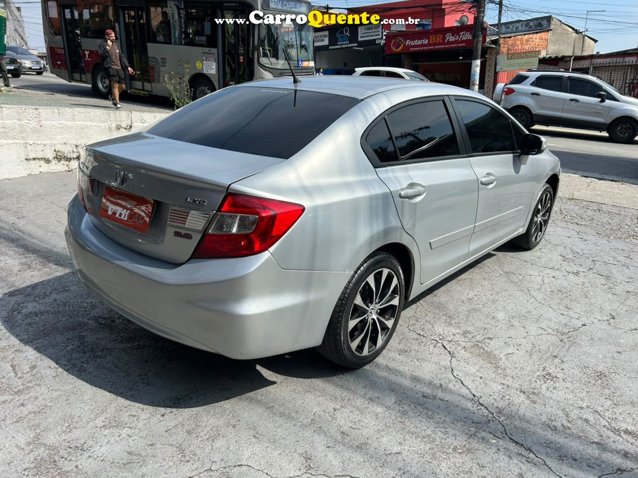 HONDA   CIVIC SEDAN LXR 2.0 FLEXONE 16V AUT. 4P   PRATA 2016 2.0 FLEX - Loja