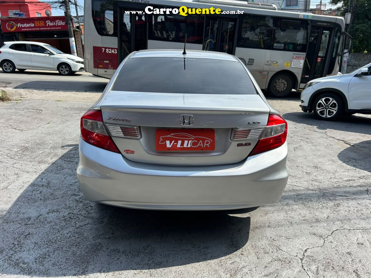 HONDA   CIVIC SEDAN LXR 2.0 FLEXONE 16V AUT. 4P   PRATA 2016 2.0 FLEX - Loja