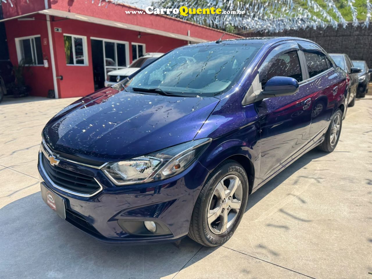 CHEVROLET   PRISMA SED. LTZ 1.4 8V FLEXPOWER 4P AUT.   AZUL 2018 1.4 FLEX - Loja