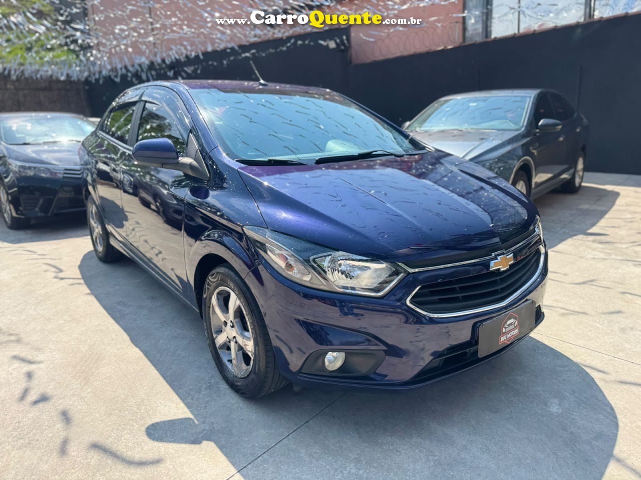 CHEVROLET   PRISMA SED. LTZ 1.4 8V FLEXPOWER 4P AUT.   AZUL 2018 1.4 FLEX - Loja