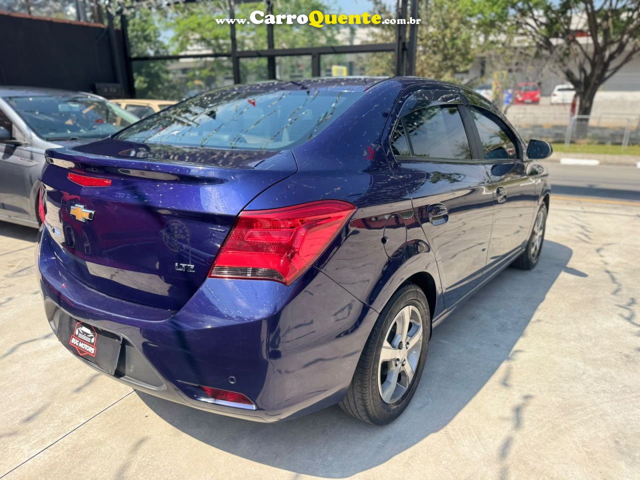 CHEVROLET   PRISMA SED. LTZ 1.4 8V FLEXPOWER 4P AUT.   AZUL 2018 1.4 FLEX - Loja