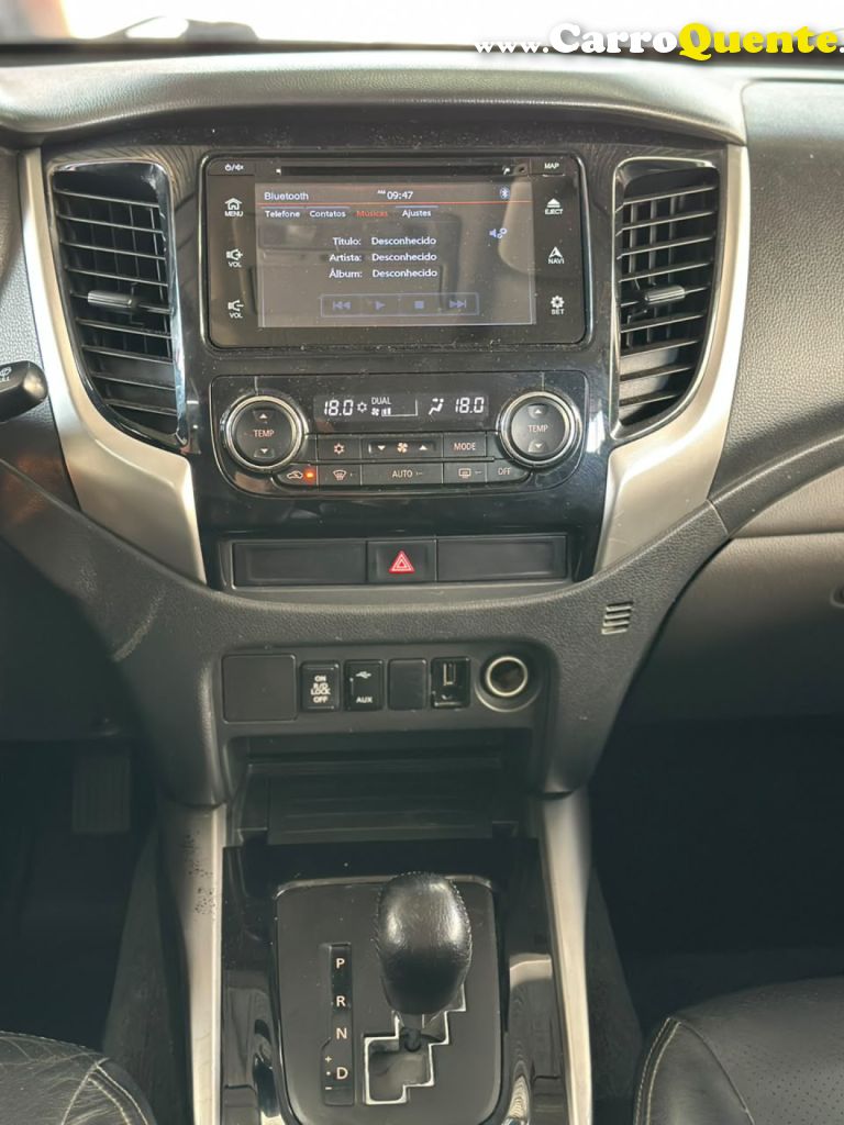 MITSUBISHI   L200 TRITON S. HPE FTP 2.4 CD DIES. AUT.   BRANCO 2018 2.4 DIESEL - Loja