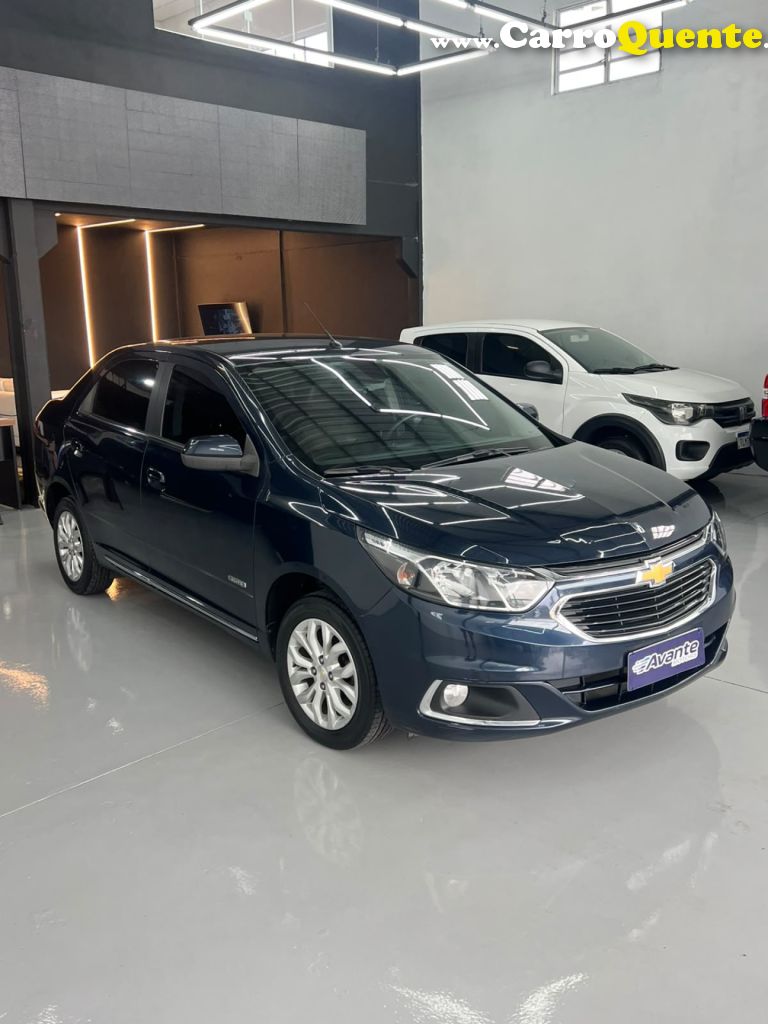 CHEVROLET   COBALT 1.8A ELI   AZUL 2019 1.8 FLEX - Loja