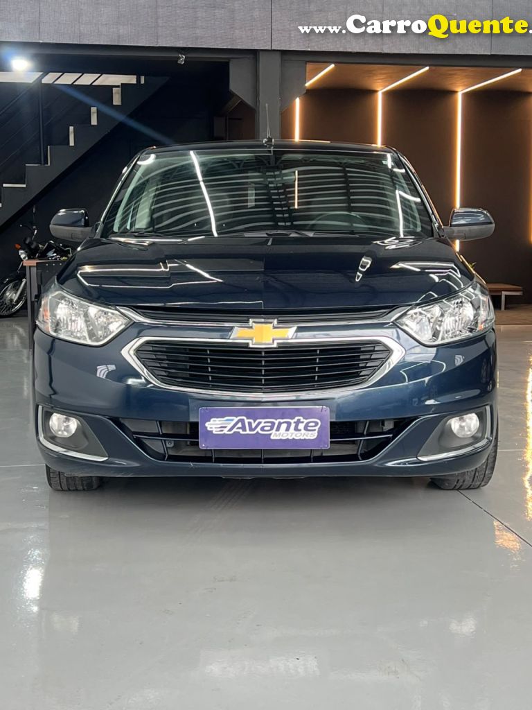 CHEVROLET   COBALT 1.8A ELI   AZUL 2019 1.8 FLEX - Loja
