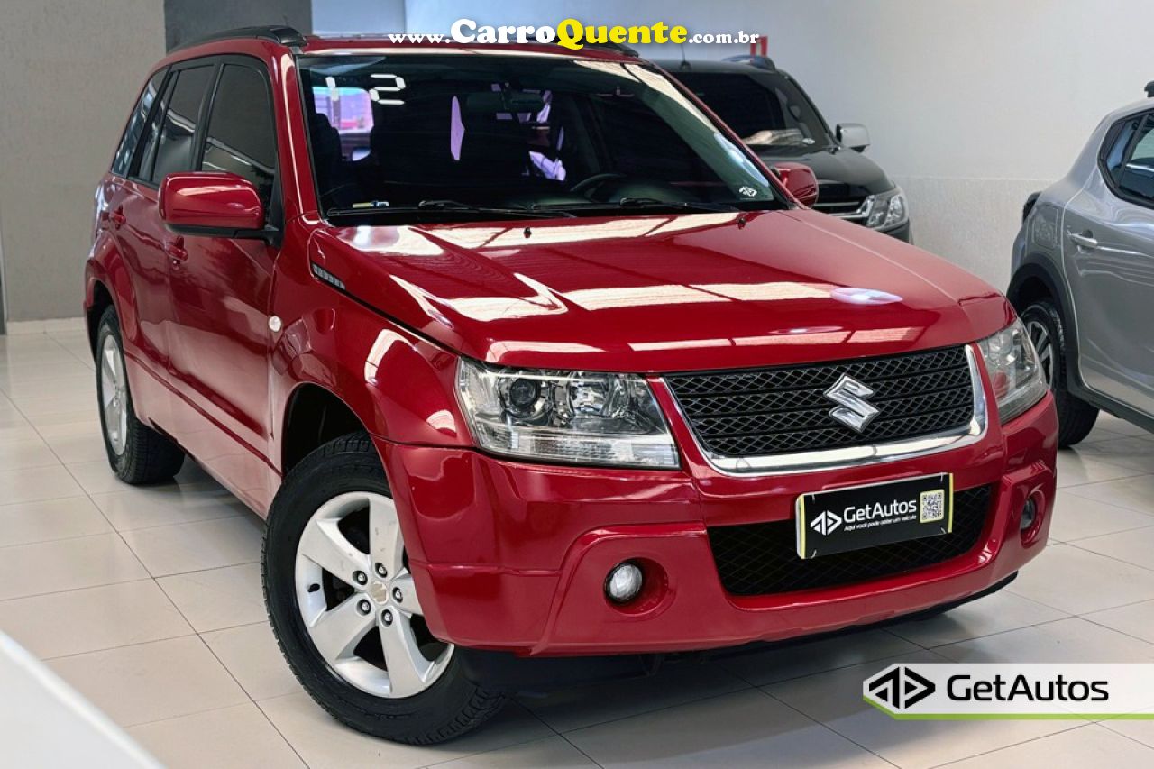 SUZUKI   GRAND VITARA 2.0 16V 4X24X4 5P AUT.   VERMELHO 2012 2.0 GASOLINA - Loja