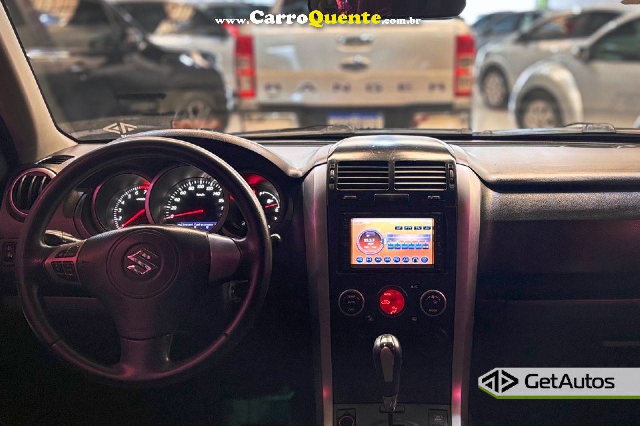 SUZUKI   GRAND VITARA 2.0 16V 4X24X4 5P AUT.   VERMELHO 2012 2.0 GASOLINA - Loja
