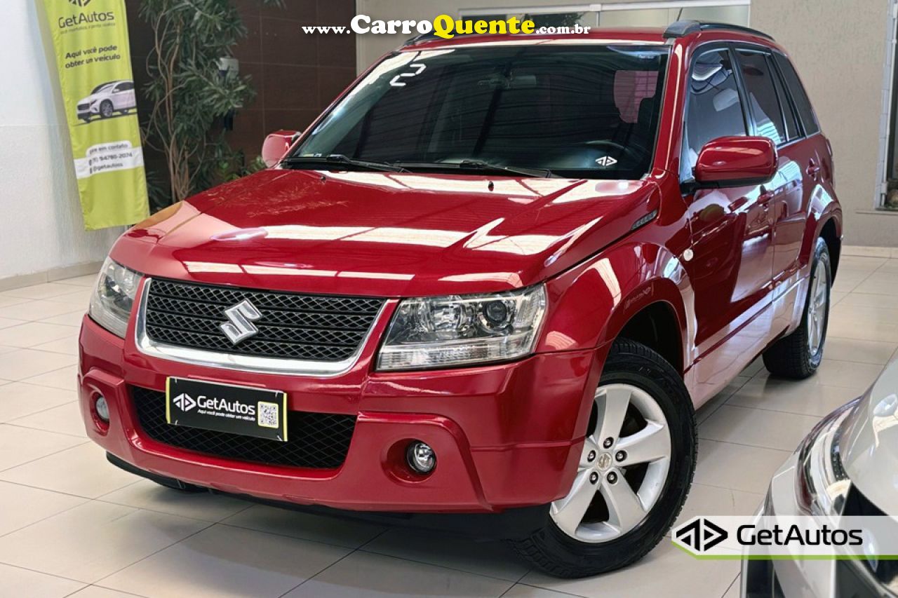 SUZUKI   GRAND VITARA 2.0 16V 4X24X4 5P AUT.   VERMELHO 2012 2.0 GASOLINA - Loja
