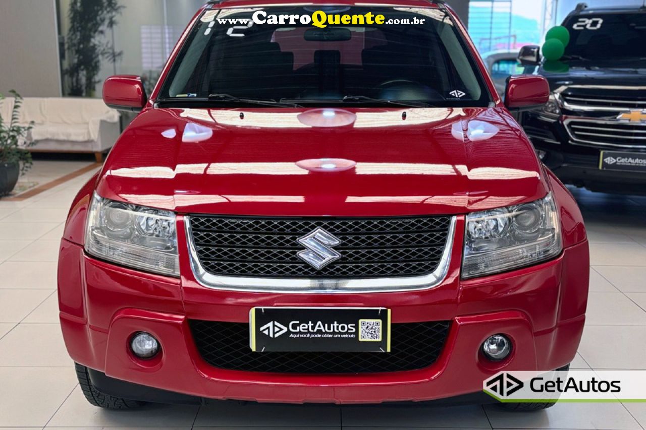 SUZUKI   GRAND VITARA 2.0 16V 4X24X4 5P AUT.   VERMELHO 2012 2.0 GASOLINA - Loja