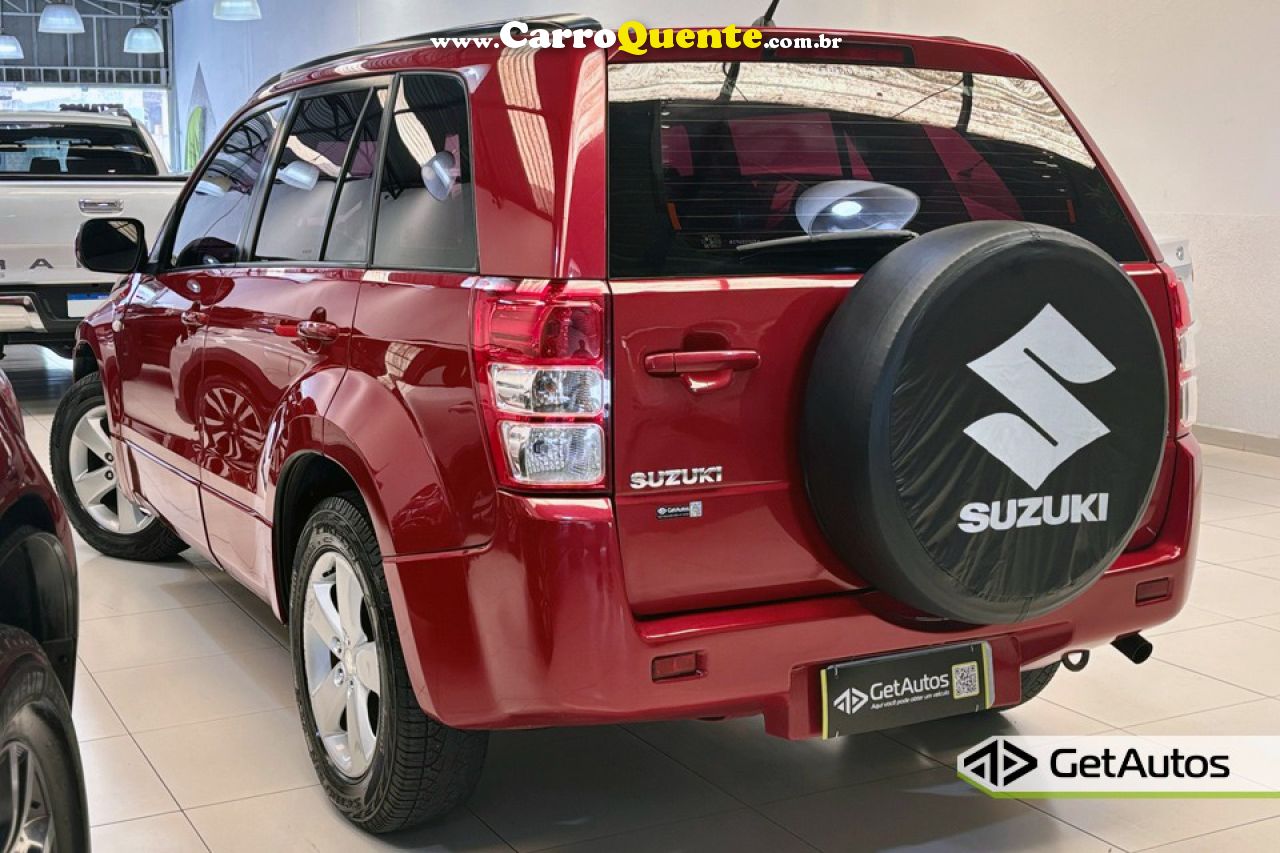 SUZUKI   GRAND VITARA 2.0 16V 4X24X4 5P AUT.   VERMELHO 2012 2.0 GASOLINA - Loja