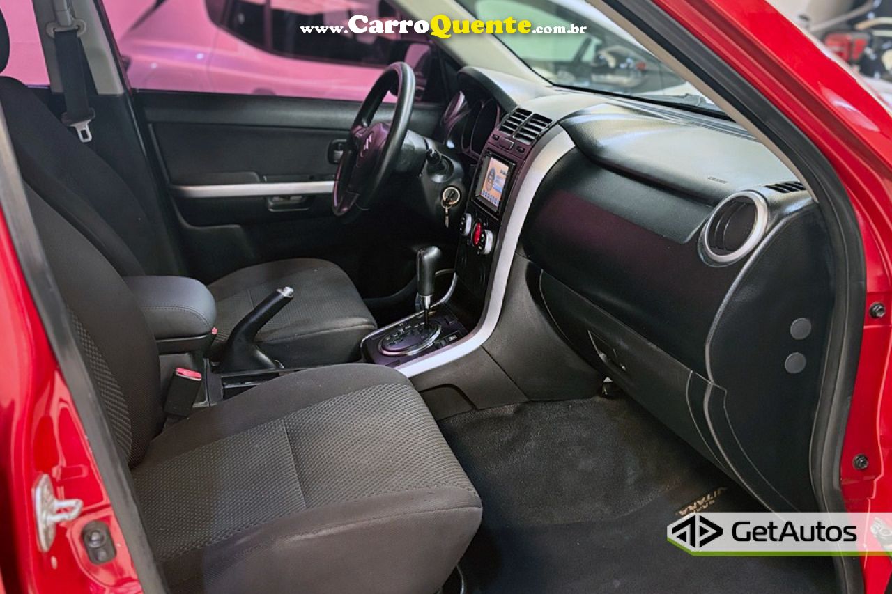 SUZUKI   GRAND VITARA 2.0 16V 4X24X4 5P AUT.   VERMELHO 2012 2.0 GASOLINA - Loja