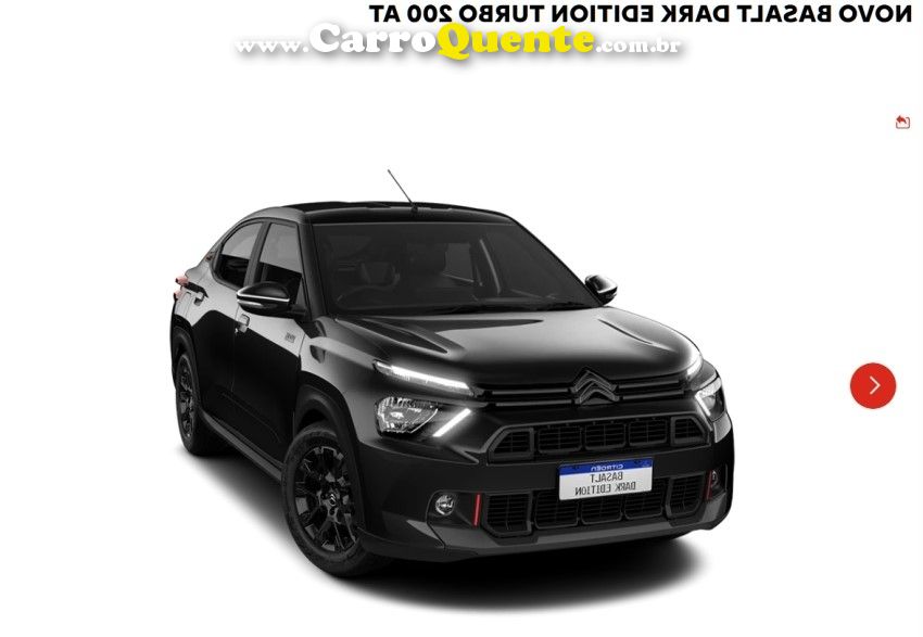 Citroen BASALT 1.0 TURBO 200 FLEX DARK EDITION CVT - Loja