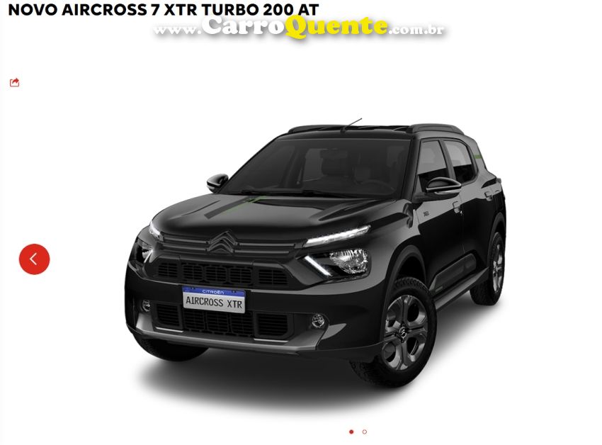 Citroen C3 AIRCROSS 1.0 TURBO 200 FLEX XTR 7L CVT - Loja