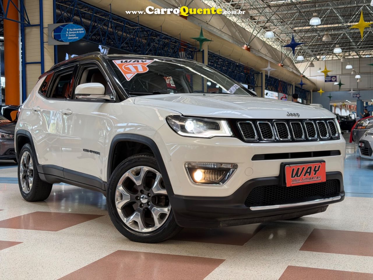 JEEP COMPASS 2.0 16V LIMITED 2017 - Loja