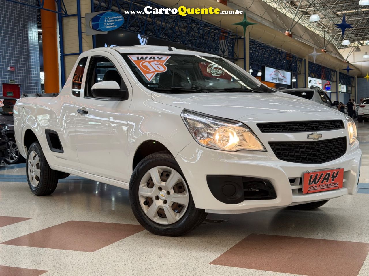 CHEVROLET MONTANA 1.4 MPFI LS CS 8V 2016 - Loja