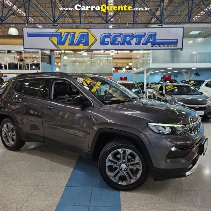 JEEP COMPASS 1.3 T270 TURBO LONGITUDE * C/ 28.600 Km Apenas * 2023