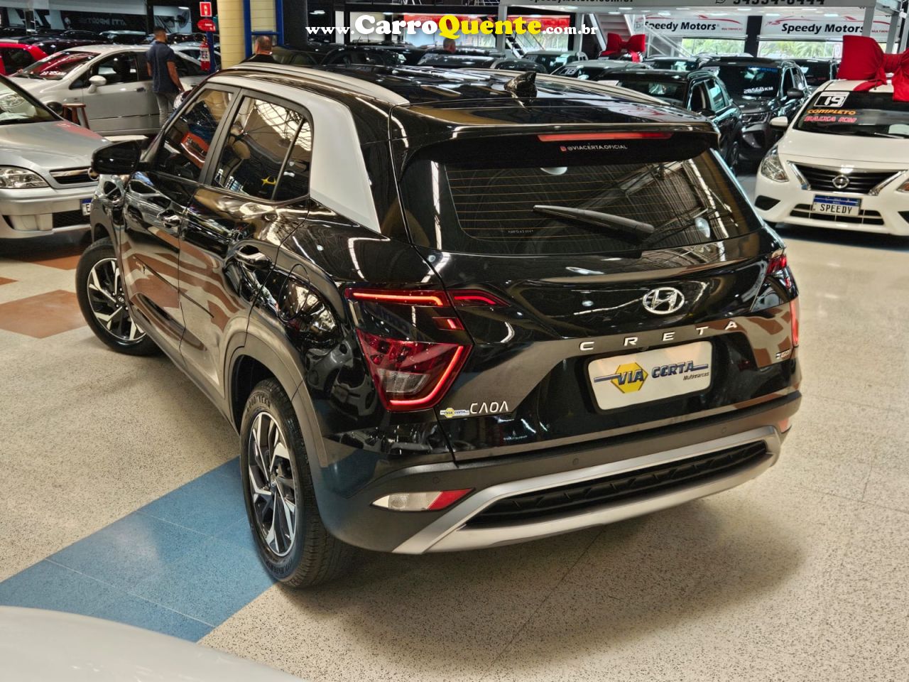 HYUNDAI CRETA 1.0 TURBO LIMITED * C/ 51.400 KM APENAS * 2022 - Loja