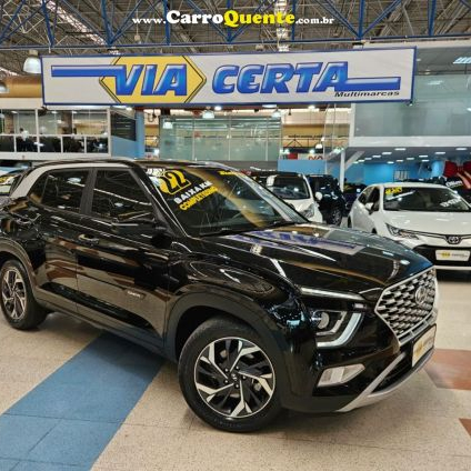HYUNDAI CRETA 1.0 TURBO LIMITED * C/ 51.400 KM APENAS * 2022