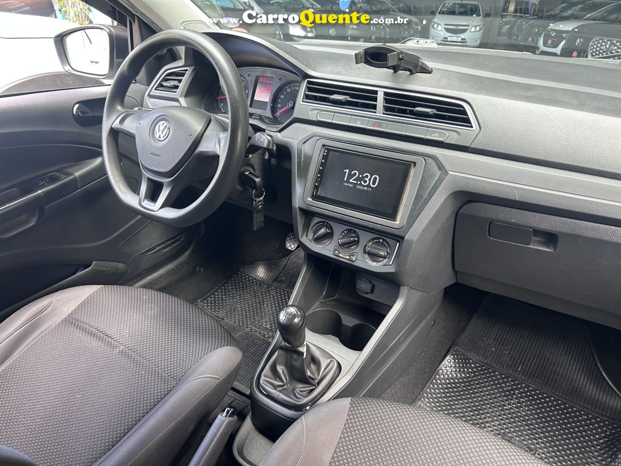 VOLKSWAGEN   SAVEIRO ROBUST 1.6 TOTAL FLEX 8V CD   BRANCO 2021 1.6 FLEX - Loja