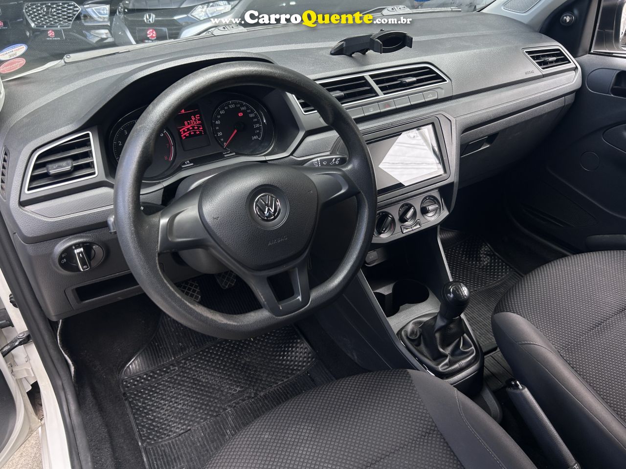 VOLKSWAGEN   SAVEIRO ROBUST 1.6 TOTAL FLEX 8V CD   BRANCO 2021 1.6 FLEX - Loja