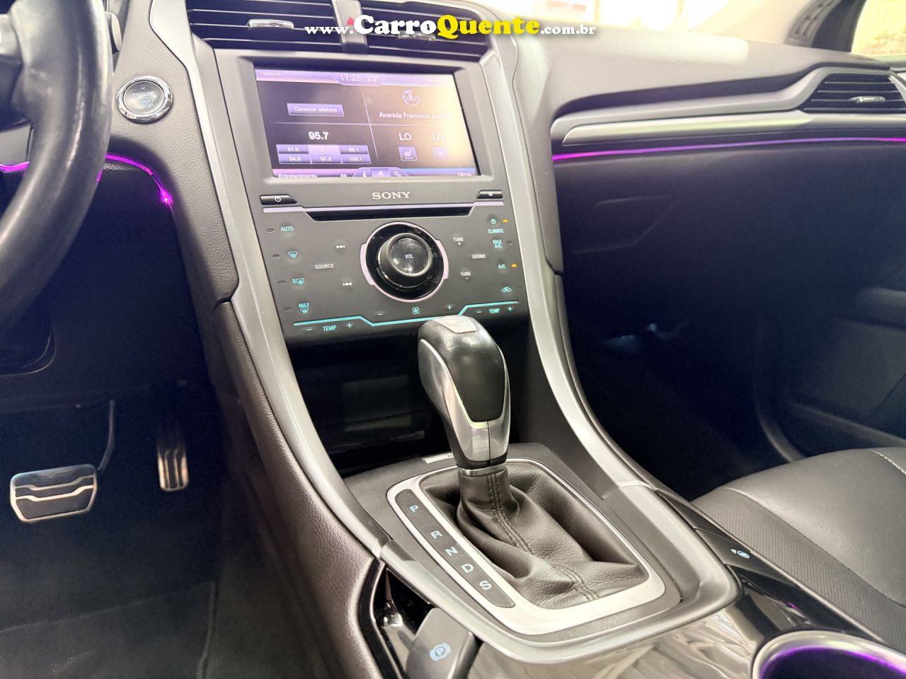 FORD   FUSION TITANIUM 2.0 GTDI ECO. AWD AUT.   PRATA 2013 2.0 GASOLINA - Loja