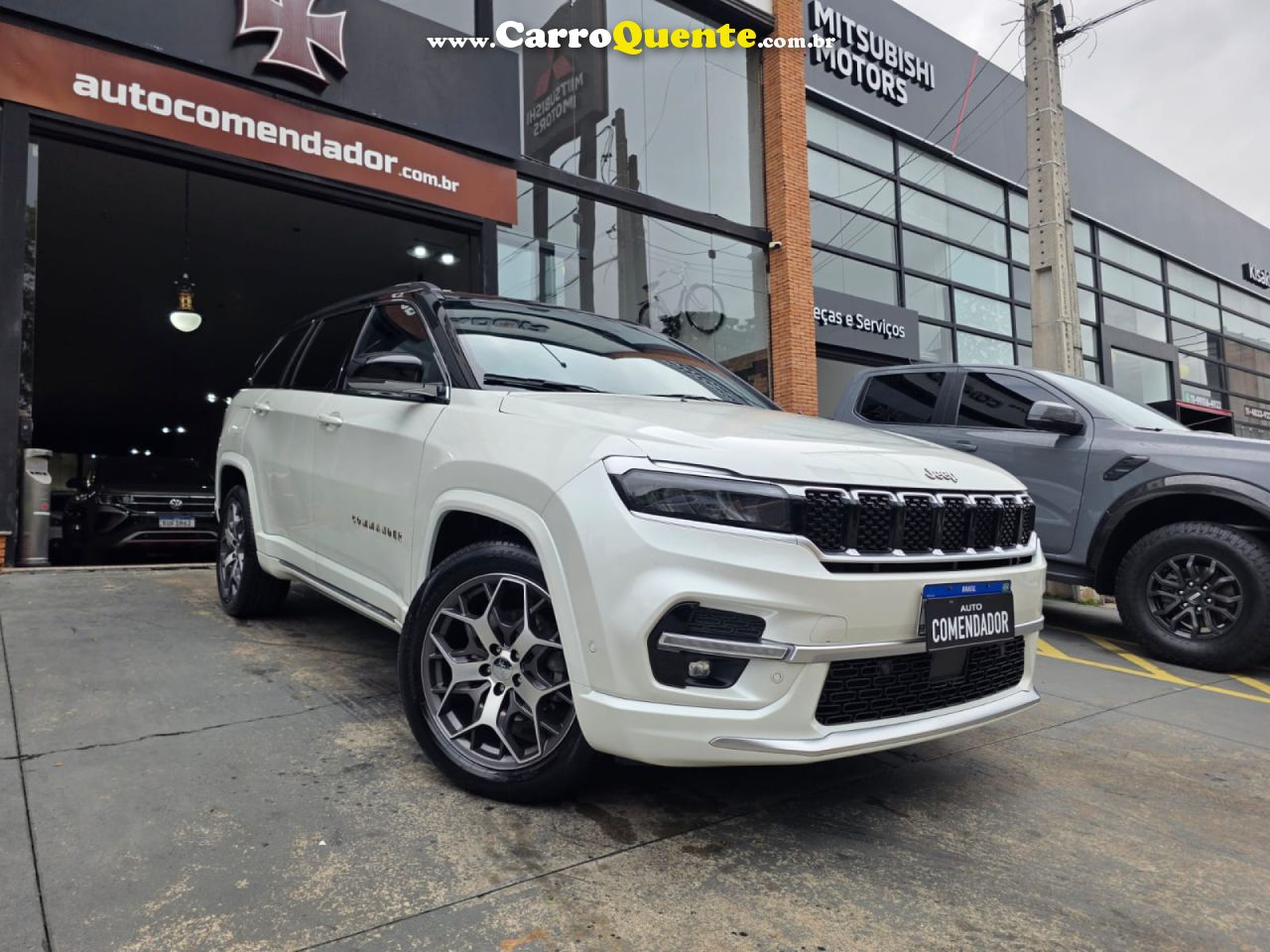 JEEP   COMMANDER OVERLAND T270 1.3 TB FLEX AUT.   BRANCO 2025 1.3 FLEX - Loja