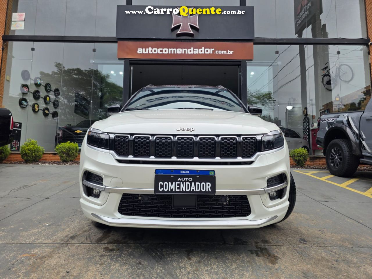 JEEP   COMMANDER OVERLAND T270 1.3 TB FLEX AUT.   BRANCO 2025 1.3 FLEX - Loja
