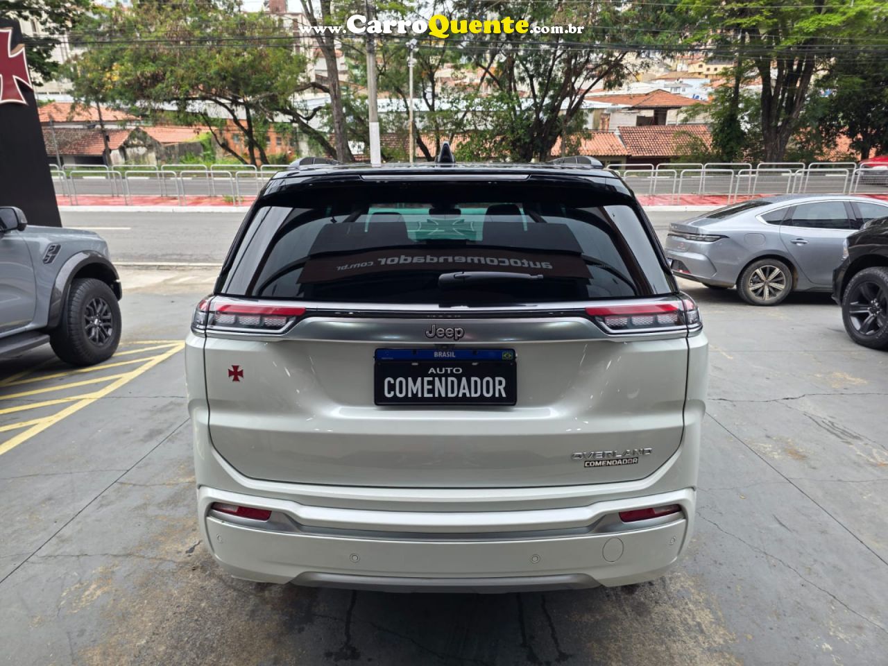 JEEP   COMMANDER OVERLAND T270 1.3 TB FLEX AUT.   BRANCO 2025 1.3 FLEX - Loja