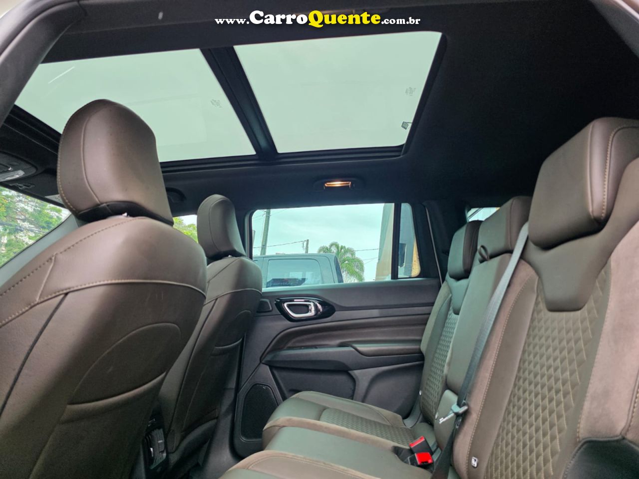 JEEP   COMMANDER OVERLAND T270 1.3 TB FLEX AUT.   BRANCO 2025 1.3 FLEX - Loja