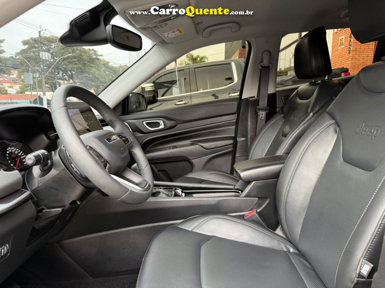 JEEP   COMPASS LONG. T270 1.3 TB 4X2 FLEX AUT.   PRETO 2023 1.3 FLEX - Loja