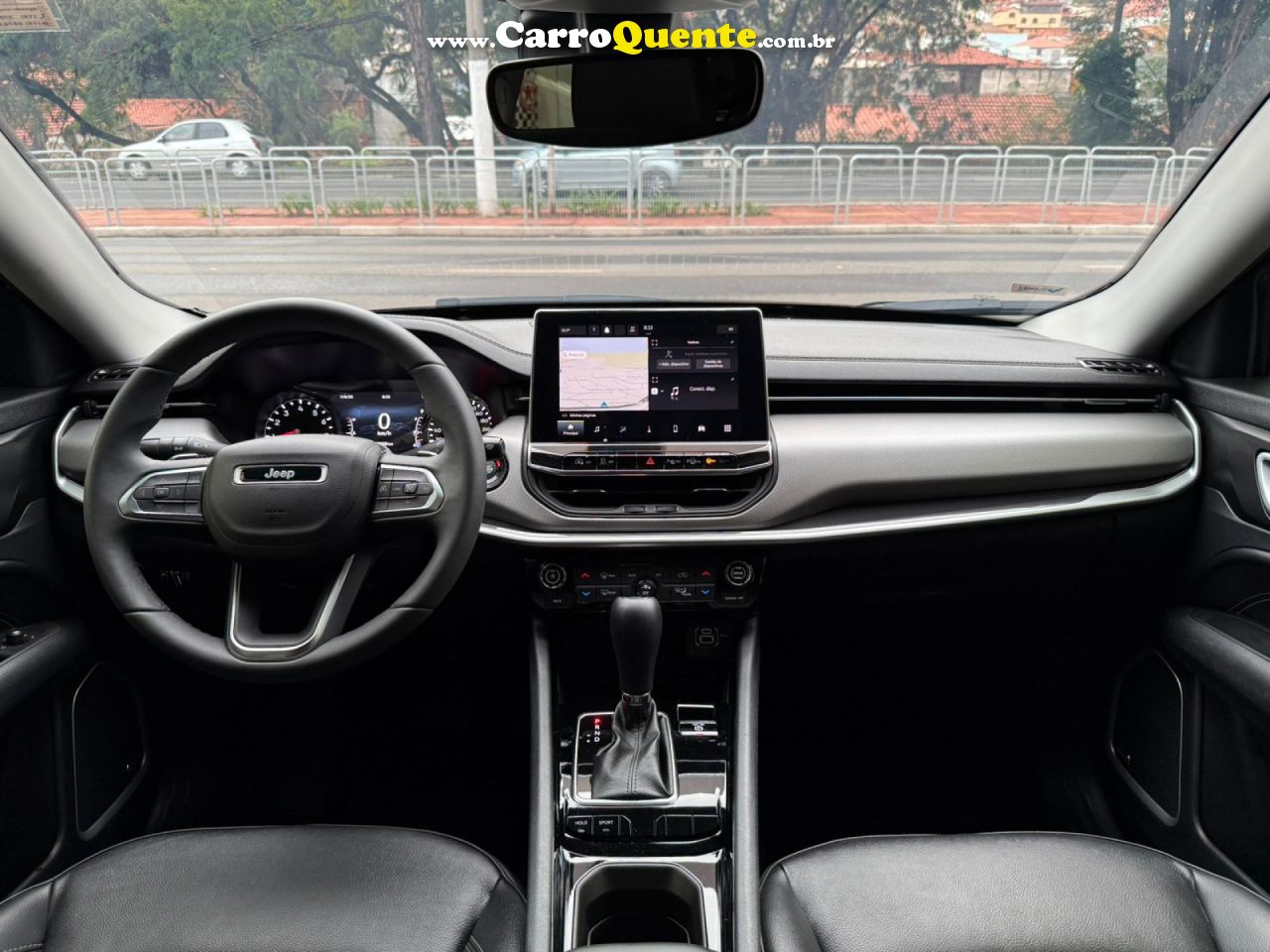 JEEP   COMPASS LONG. T270 1.3 TB 4X2 FLEX AUT.   PRETO 2023 1.3 FLEX - Loja