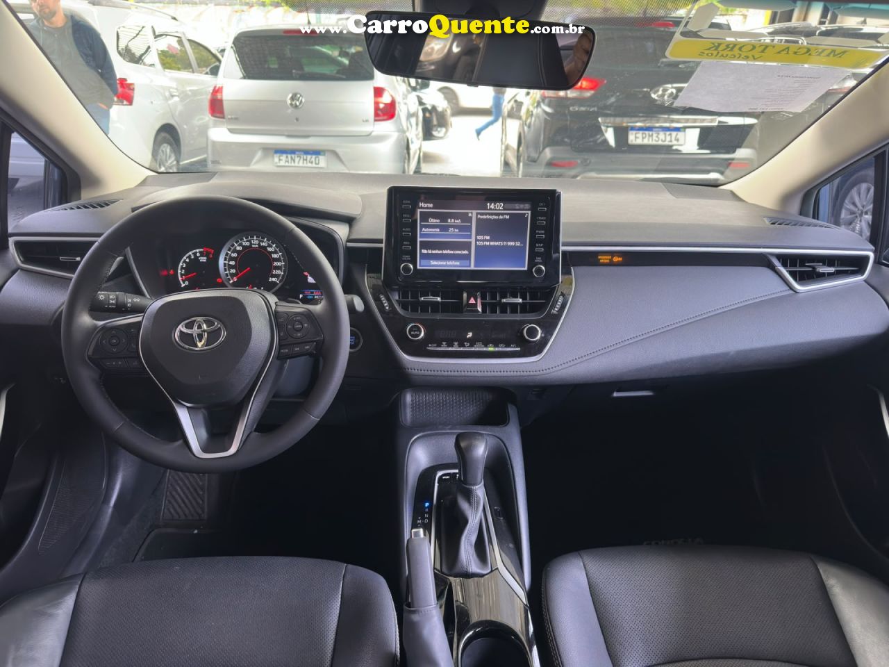 TOYOTA   COROLLA XEI 2.0 FLEX 16V AUT.   CINZA 2023 2.0 FLEX - Loja