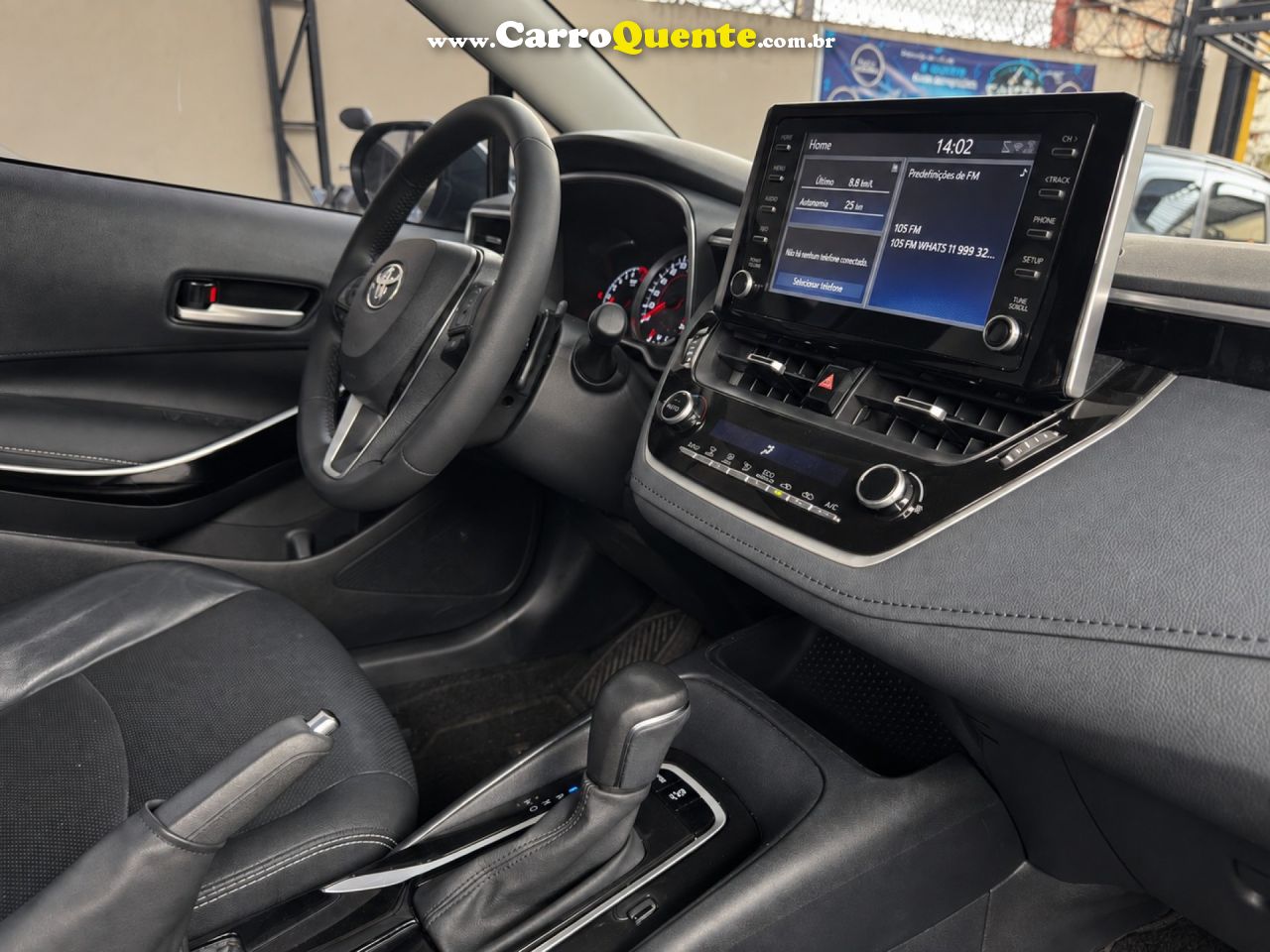 TOYOTA   COROLLA XEI 2.0 FLEX 16V AUT.   CINZA 2023 2.0 FLEX - Loja