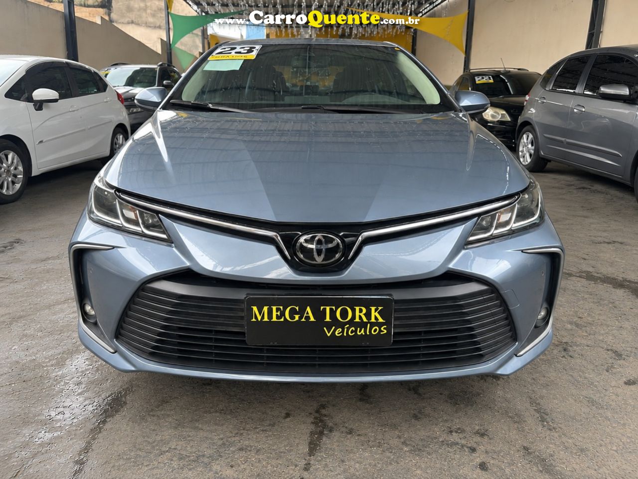 TOYOTA   COROLLA XEI 2.0 FLEX 16V AUT.   CINZA 2023 2.0 FLEX - Loja