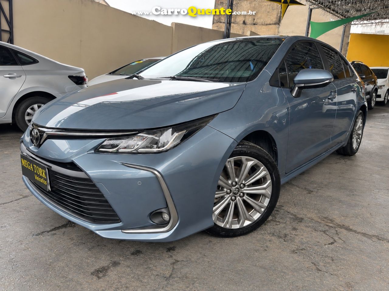TOYOTA   COROLLA XEI 2.0 FLEX 16V AUT.   CINZA 2023 2.0 FLEX - Loja