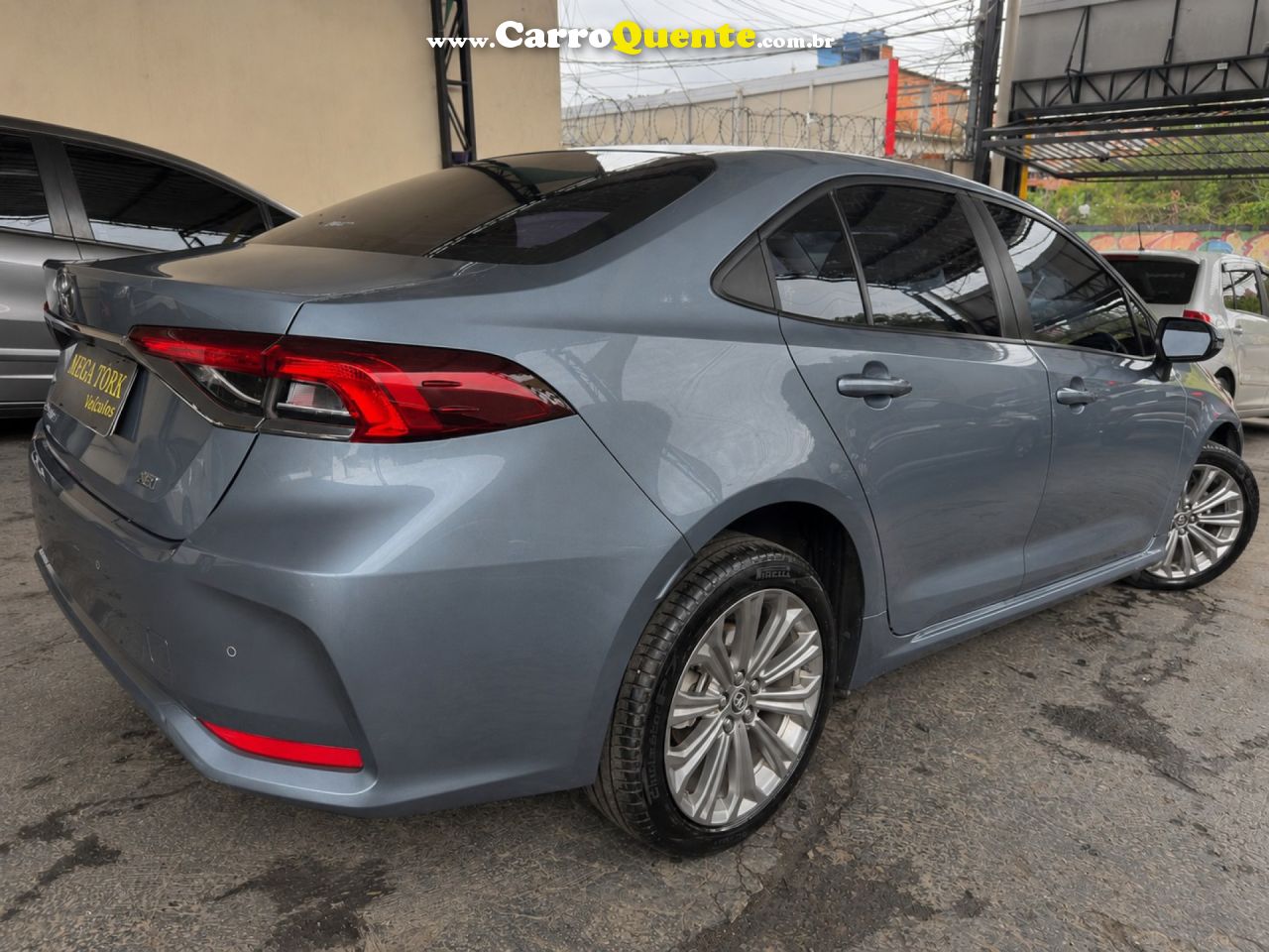 TOYOTA   COROLLA XEI 2.0 FLEX 16V AUT.   CINZA 2023 2.0 FLEX - Loja