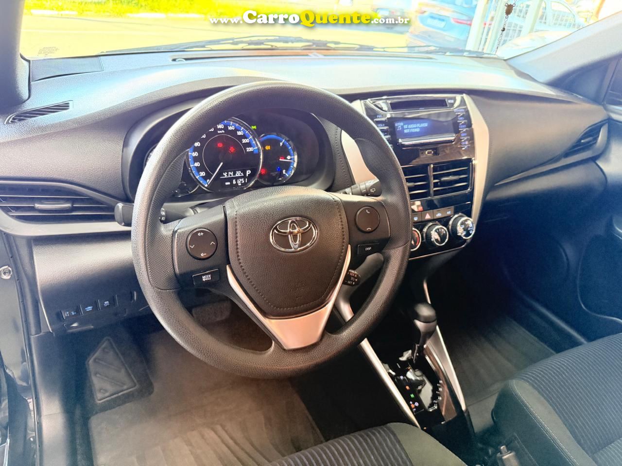 TOYOTA   YARIS XL 1.3 FLEX 16V 5P AUT.   PRETO 2019 1.3 FLEX - Loja