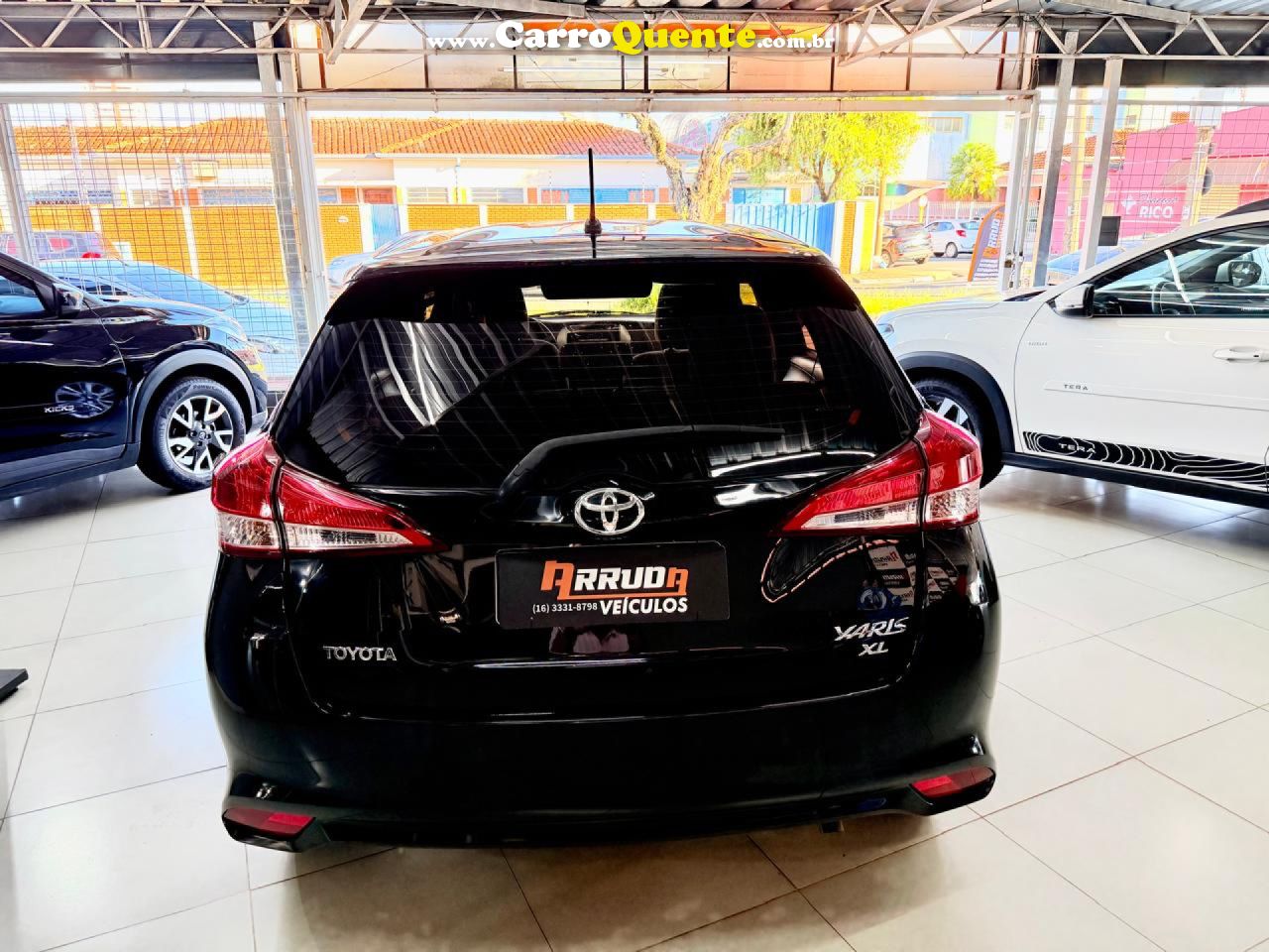 TOYOTA   YARIS XL 1.3 FLEX 16V 5P AUT.   PRETO 2019 1.3 FLEX - Loja