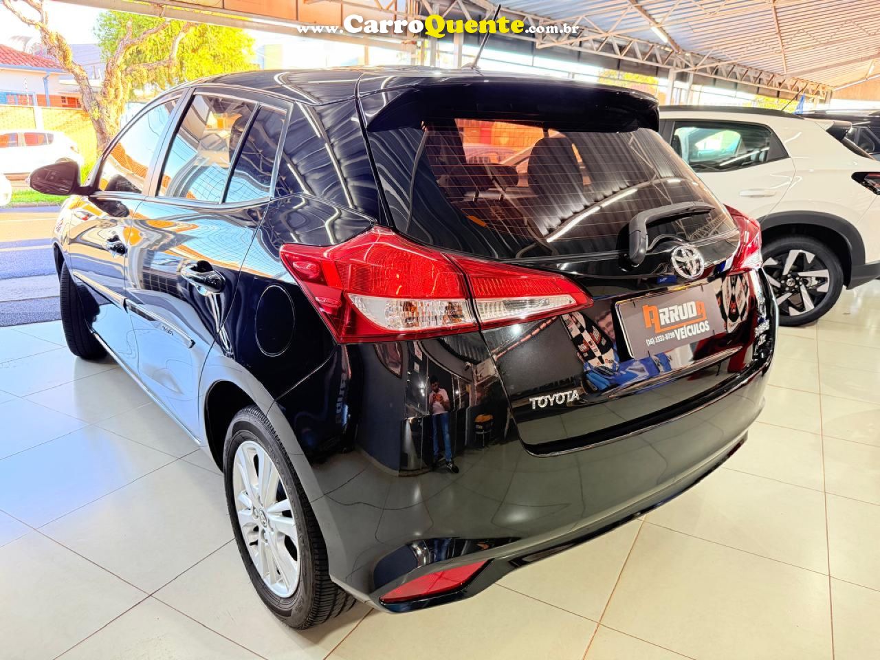 TOYOTA   YARIS XL 1.3 FLEX 16V 5P AUT.   PRETO 2019 1.3 FLEX - Loja