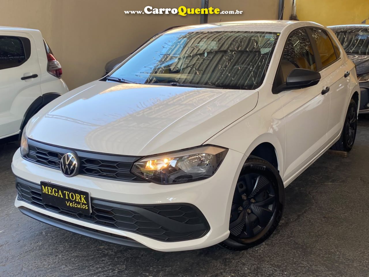 VOLKSWAGEN   POLO 1.0 FLEX 12V 5P   BRANCO 2025 1.0 FLEX - Loja