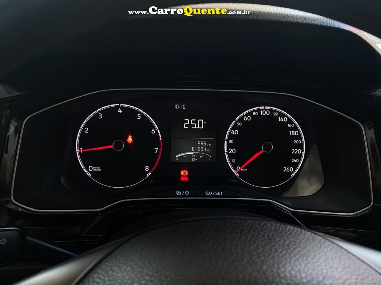 VOLKSWAGEN   POLO 1.0 FLEX 12V 5P   BRANCO 2025 1.0 FLEX - Loja