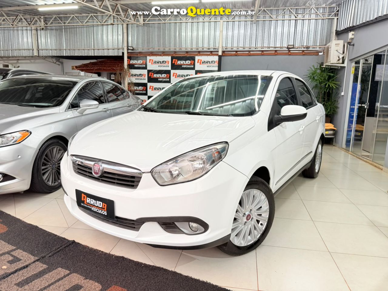 FIAT   GRAND SIENA ESSENCE 1.6 FLEX 16V   BRANCO 2015 1.6 FLEX - Loja