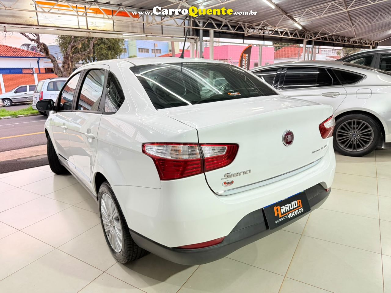 FIAT   GRAND SIENA ESSENCE 1.6 FLEX 16V   BRANCO 2015 1.6 FLEX - Loja