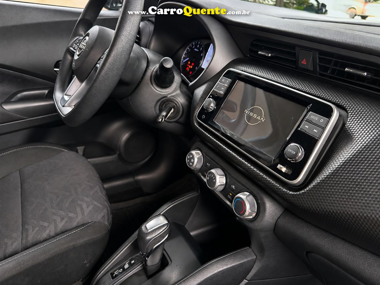 NISSAN   KICKS SENSE 1.6 AUTOMÁTICA   PRETO 2023 1.6 FLEX - Loja