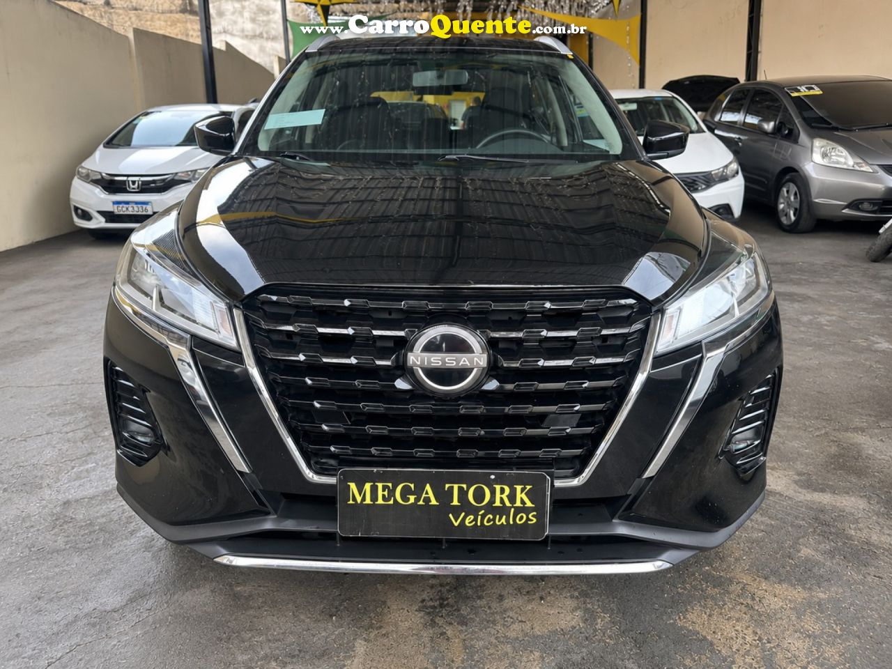 NISSAN   KICKS SENSE 1.6 AUTOMÁTICA   PRETO 2023 1.6 FLEX - Loja