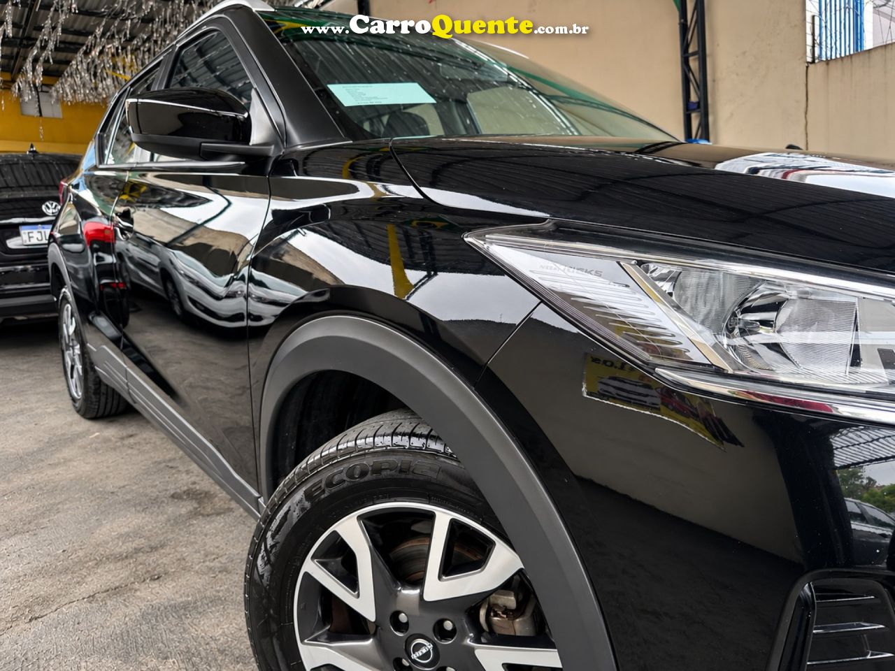 NISSAN   KICKS SENSE 1.6 AUTOMÁTICA   PRETO 2023 1.6 FLEX - Loja