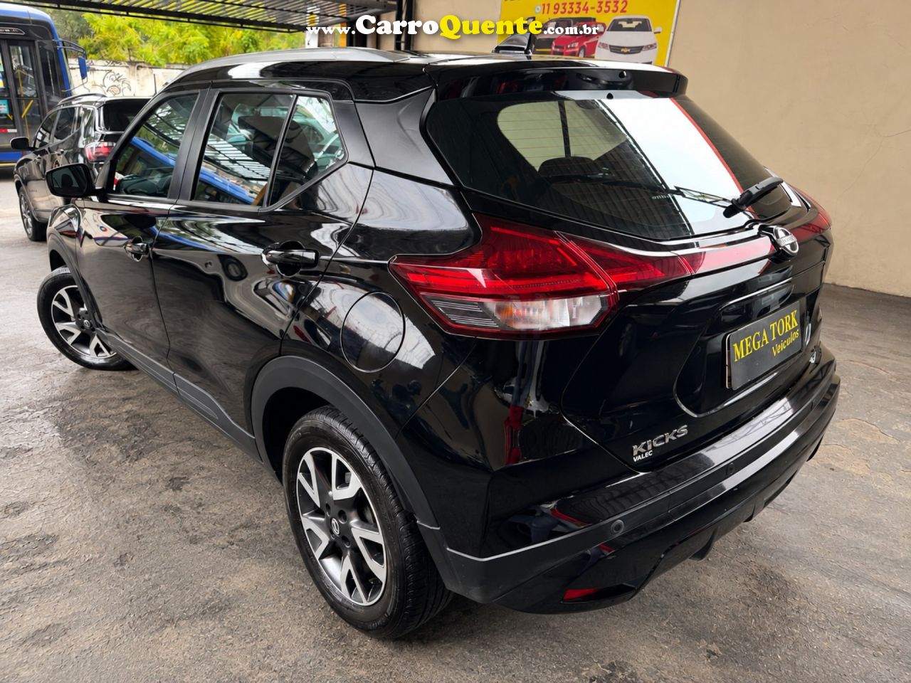 NISSAN   KICKS SENSE 1.6 AUTOMÁTICA   PRETO 2023 1.6 FLEX - Loja