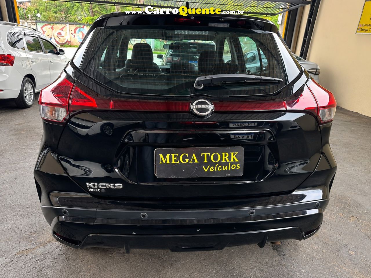 NISSAN   KICKS SENSE 1.6 AUTOMÁTICA   PRETO 2023 1.6 FLEX - Loja