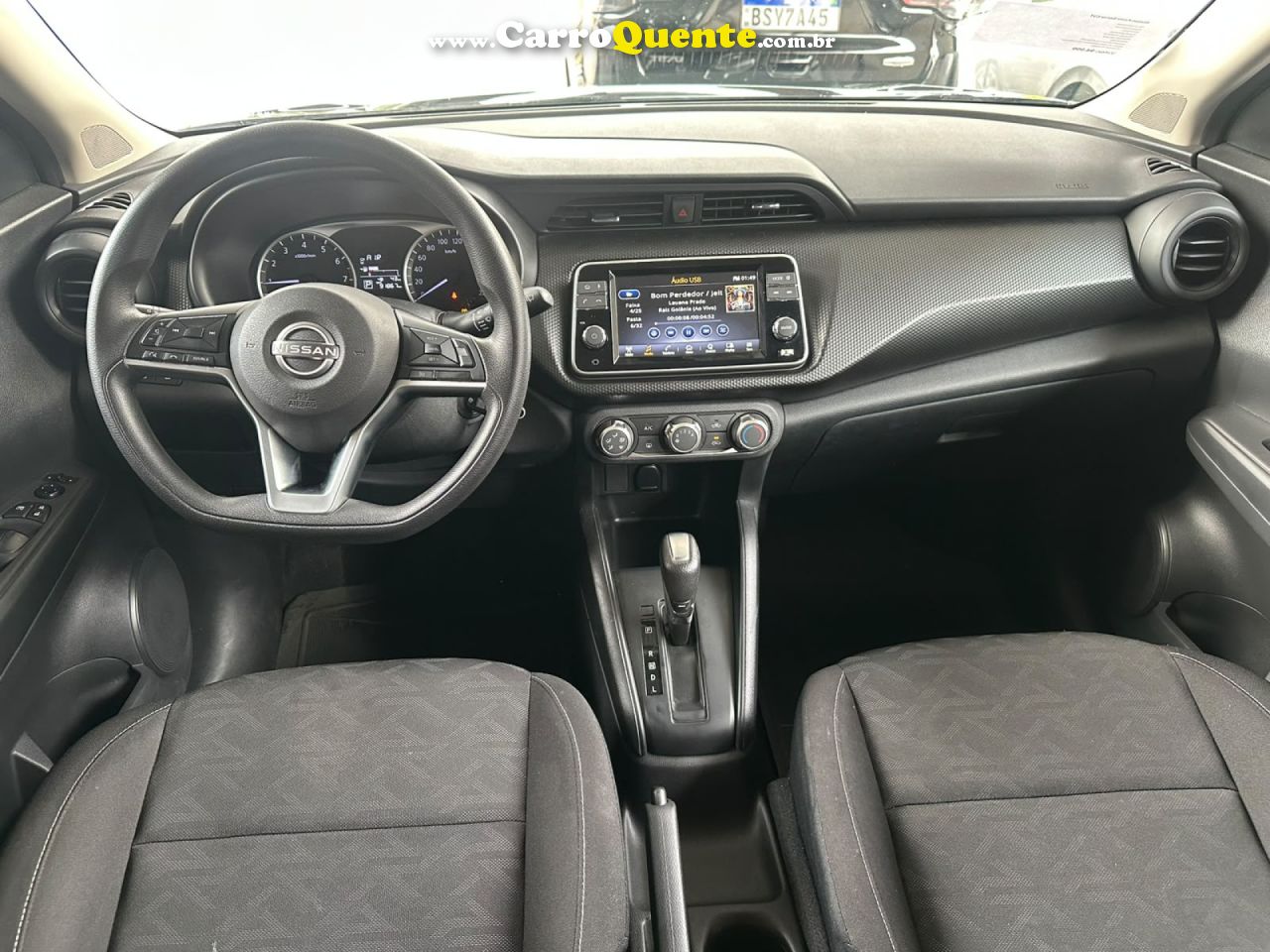 NISSAN   KICKS SENSE 1.6 AUTOMÁTICA   PRETO 2023 1.6 FLEX - Loja