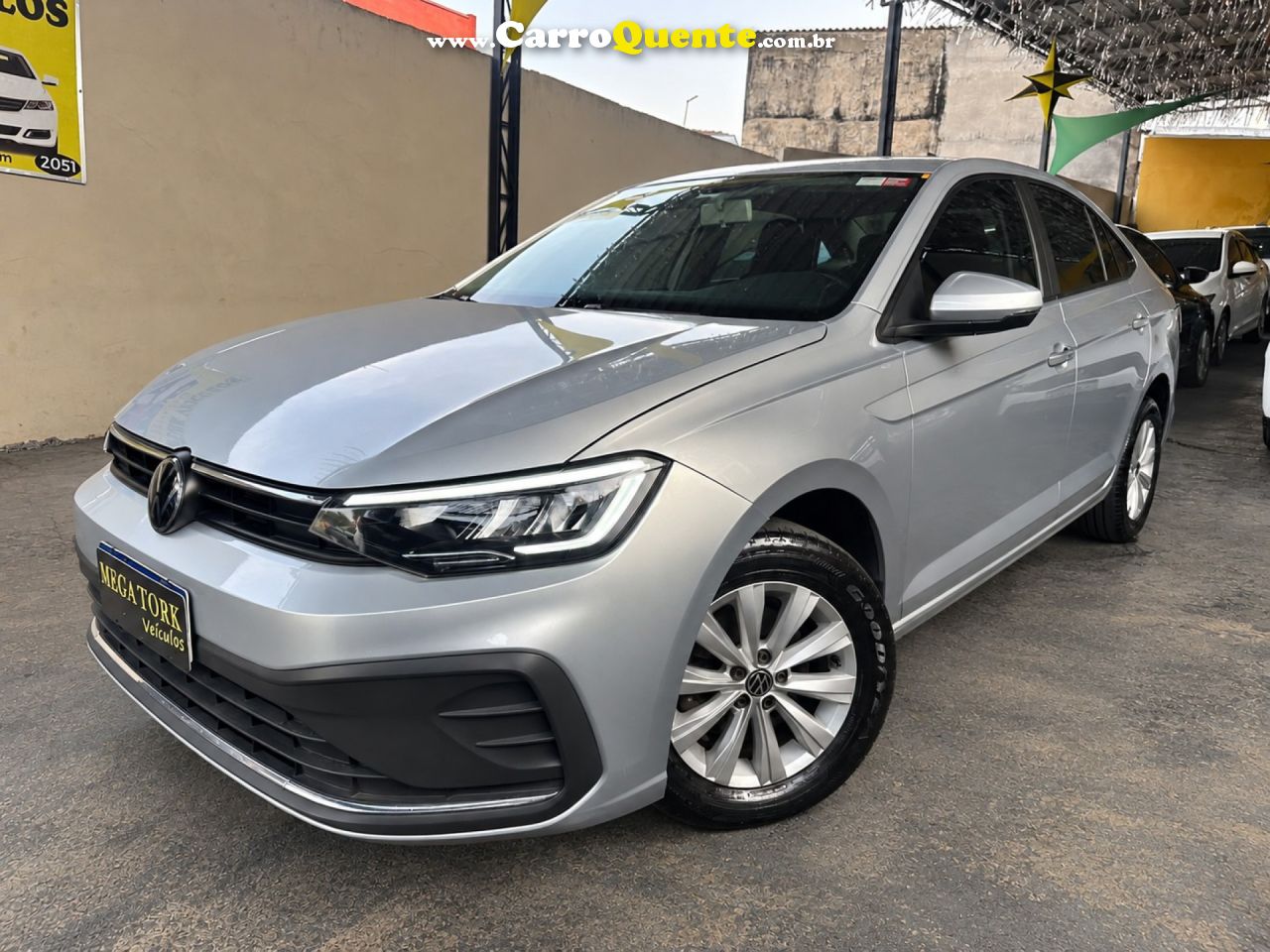 VOLKSWAGEN   VIRTUS TSI 1.0 FLEX 12V 4P AUT.   PRATA 2024 1.0 FLEX - Loja