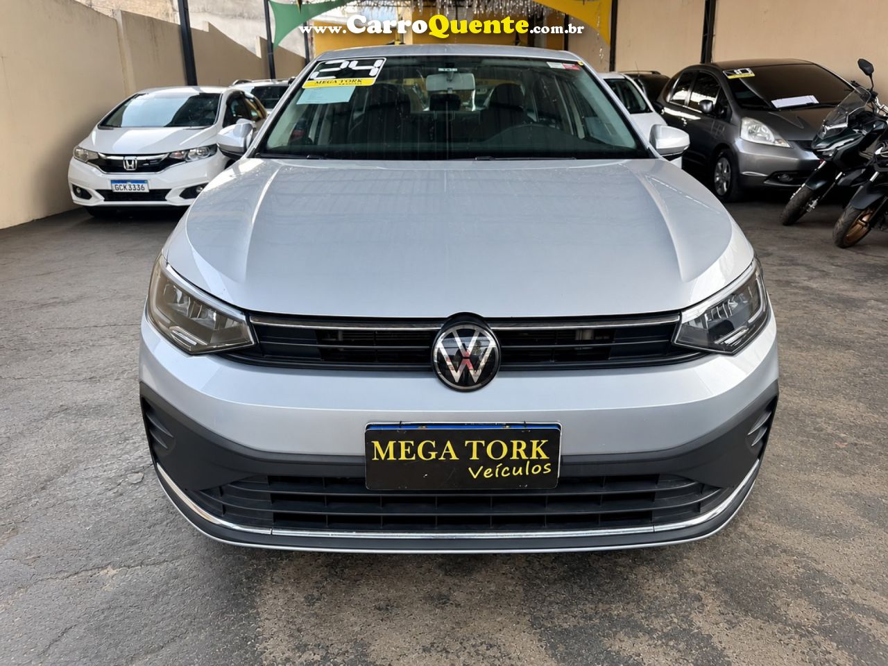 VOLKSWAGEN   VIRTUS TSI 1.0 FLEX 12V 4P AUT.   PRATA 2024 1.0 FLEX - Loja